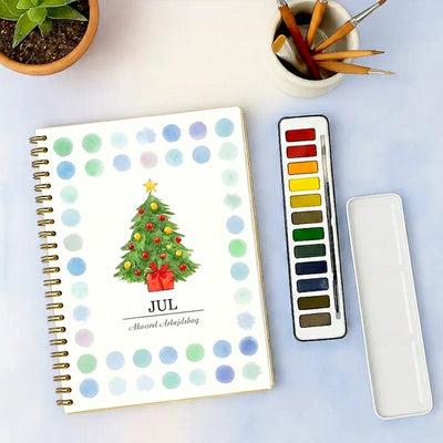 Komplett sett for akvarellmaling