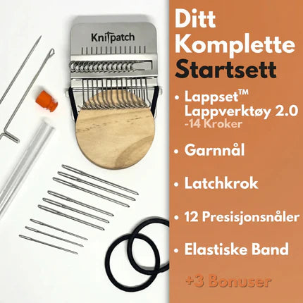 Knitpatch™ – Forvandle slitasje til design