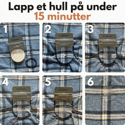 Knitpatch™ – Forvandle slitasje til design