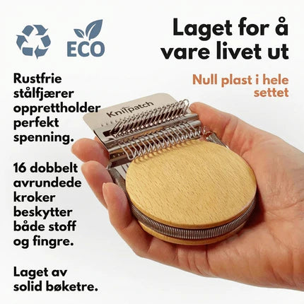 Knitpatch™ – Forvandle slitasje til design
