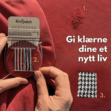 Knitpatch™ – Forvandle slitasje til design