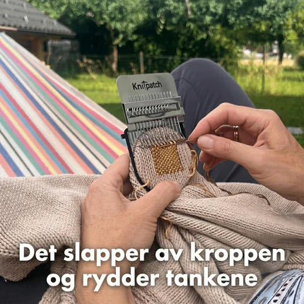 Knitpatch™ – Forvandle slitasje til design