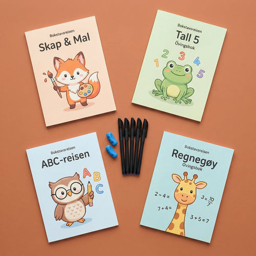 Broderiboka Magiske Øvingshefter®